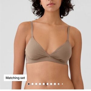NWOT Gap SecondSkin Crossover Bralettes - Set of 2 - Size Small